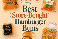 Top Store-Bought Hamburger Buns That Make Great Burgers
